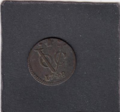 Beschrijving: Duit V.O.C. Holland S94
